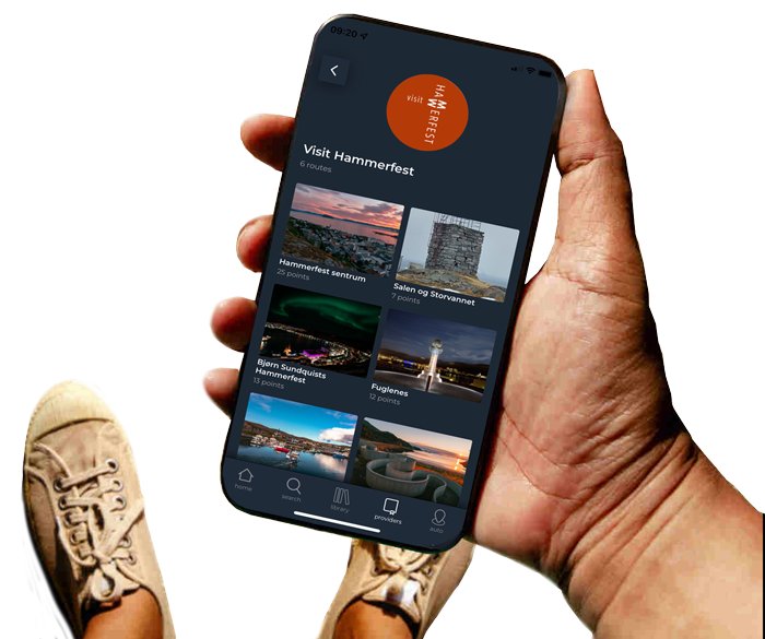 Audioguide i Hammerfest