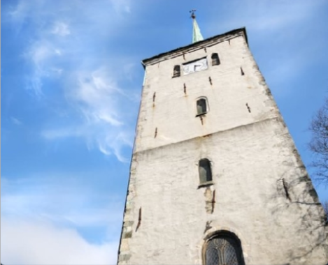 Korskirken, en historisk gotisk kirke i Bergen.