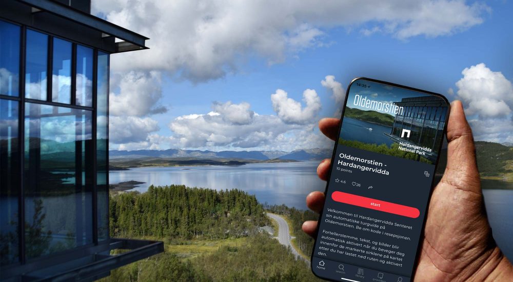 Hardangervidda nasjonalpark Oldemorstien Voiceofnorway audioguide lydguide turistguide reiseguide