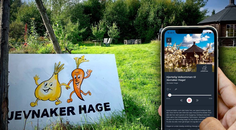 Jevnaker Hage Voice Of Norway audioguide Experio