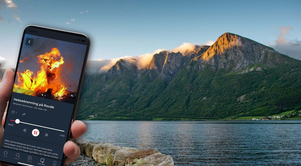 Vanylven audioguide smartguide Voice Of Norway Experio